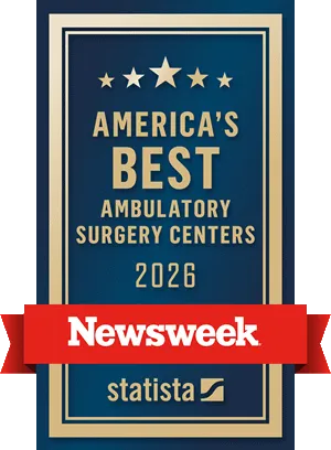 Image with text that says America's Best Ambulatory Surgery Centers 2026 Newsweek Statista